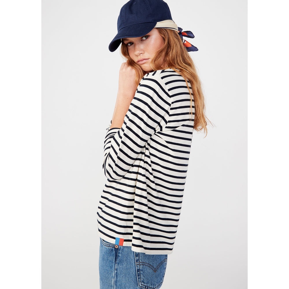 KULE | THE MODERN LONG
CREAM/NAVY